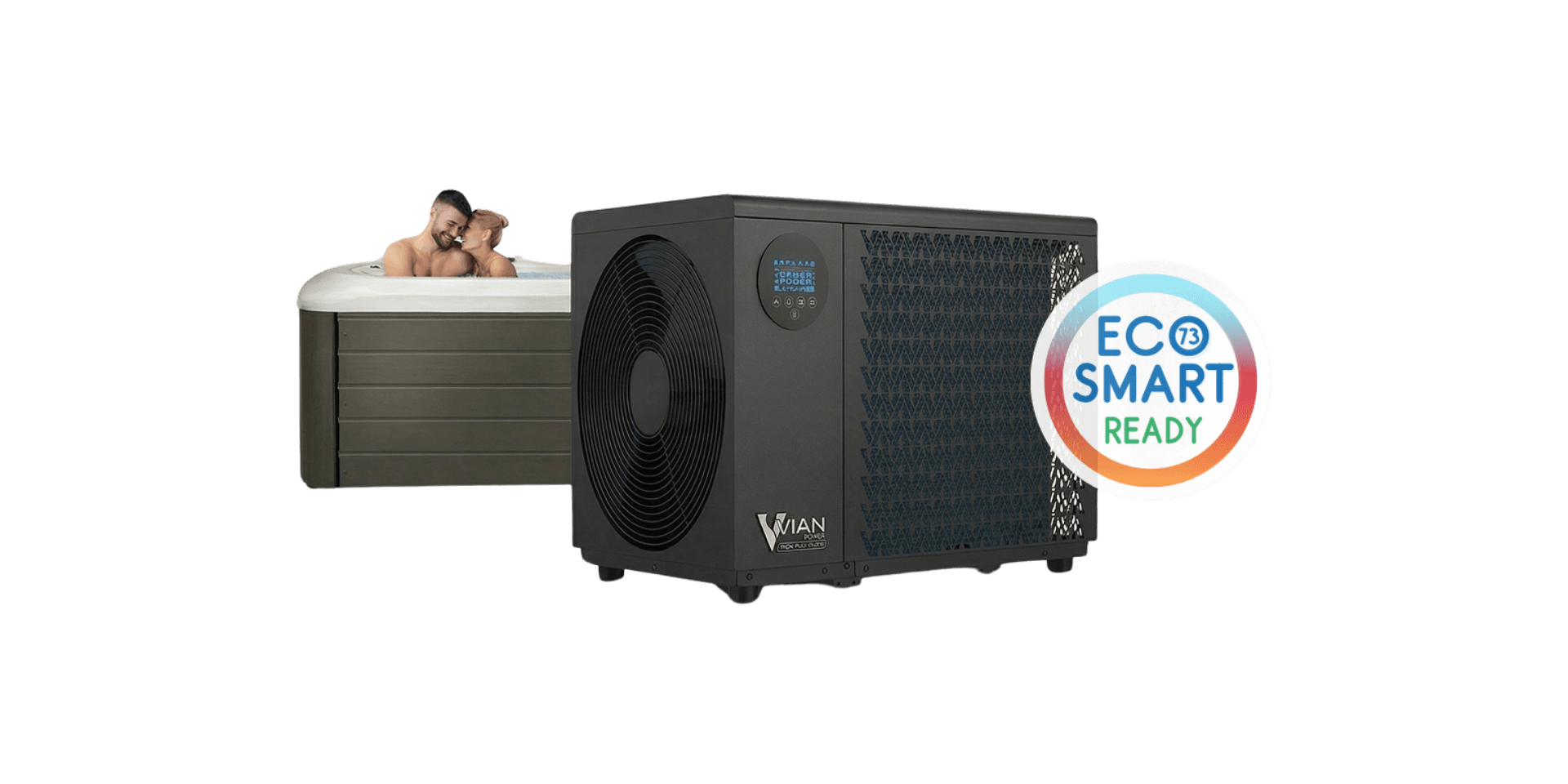 Eco Smart upgrade – warmtepomp voor spa's