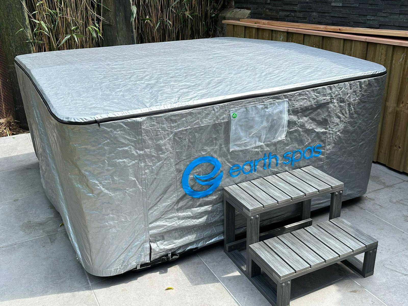 Earth Spas Whirlpool nach abgeschlossener Wartung