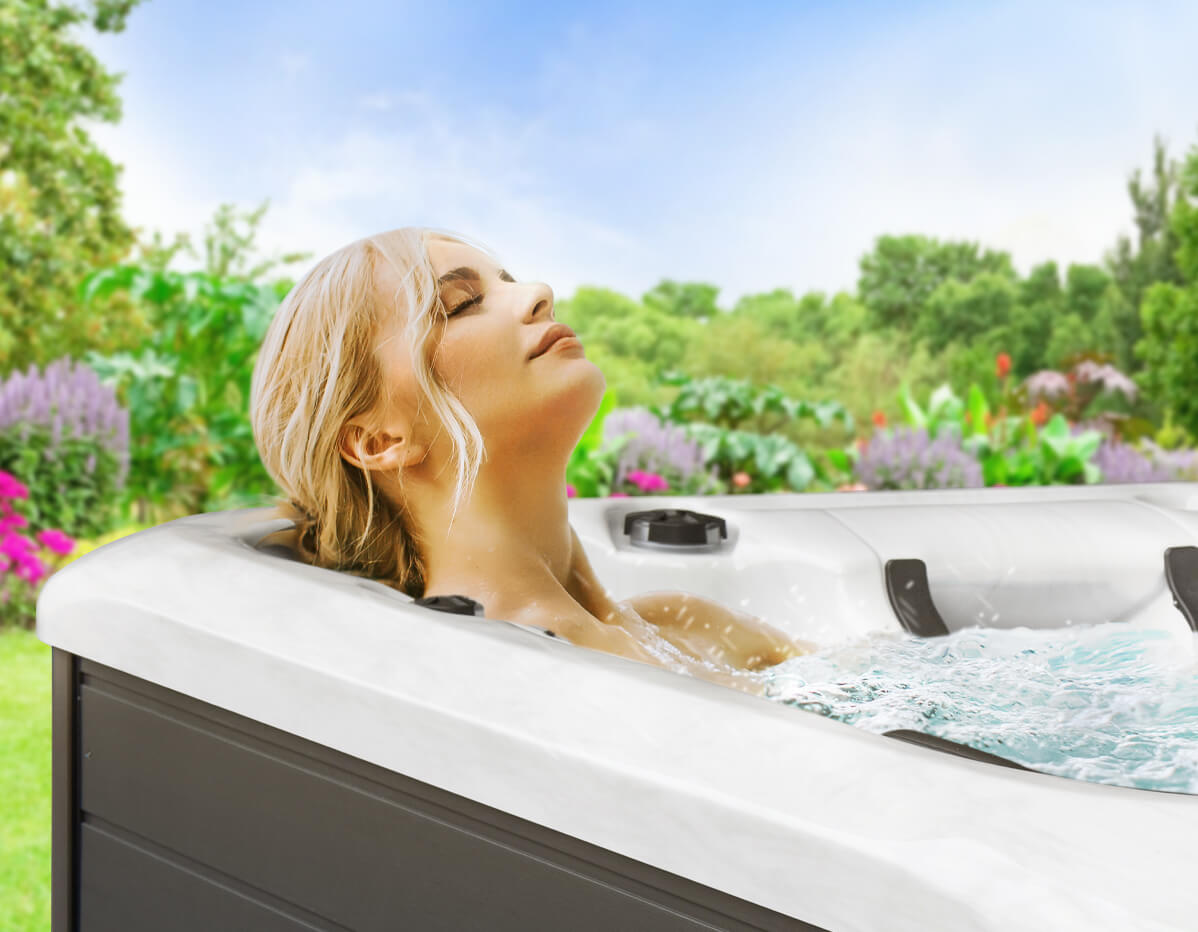 Nek- en schouderstralers in een Earth Spas spa