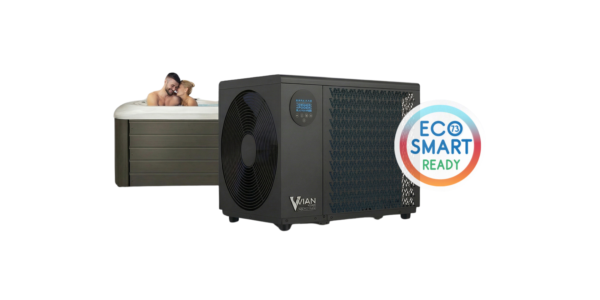 Eco Smart upgrade – warmtepomp voor spa's